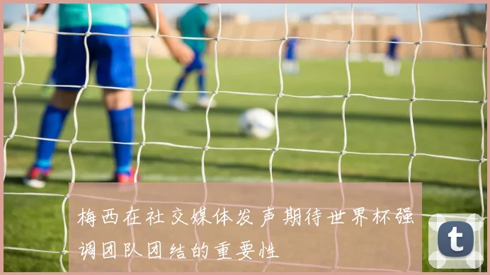 梅西在社交媒体发声期待世界杯强调团队团结的重要性